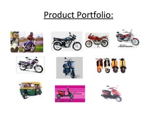 Product Portfolio: 