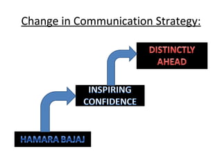 Change in Communication Strategy: 