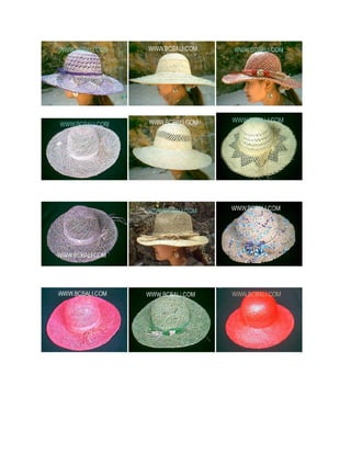 Bali beach hat