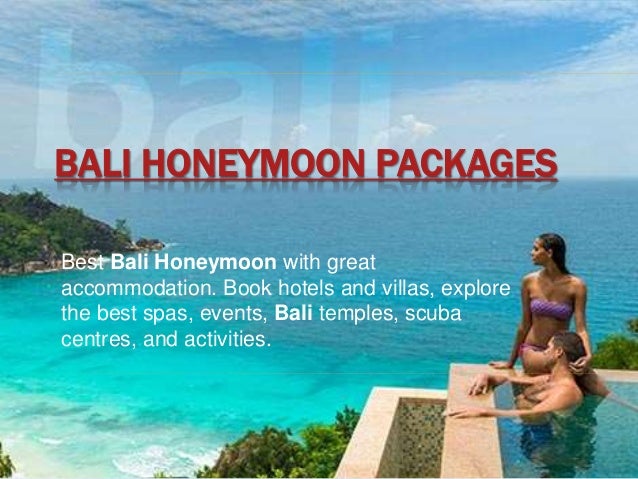 Bali Honeymoon Packages From Theholidayadviser Com