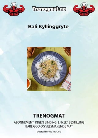 Bali Kyllinggryte
 