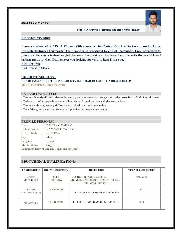 resume for architect student architecture student resumes