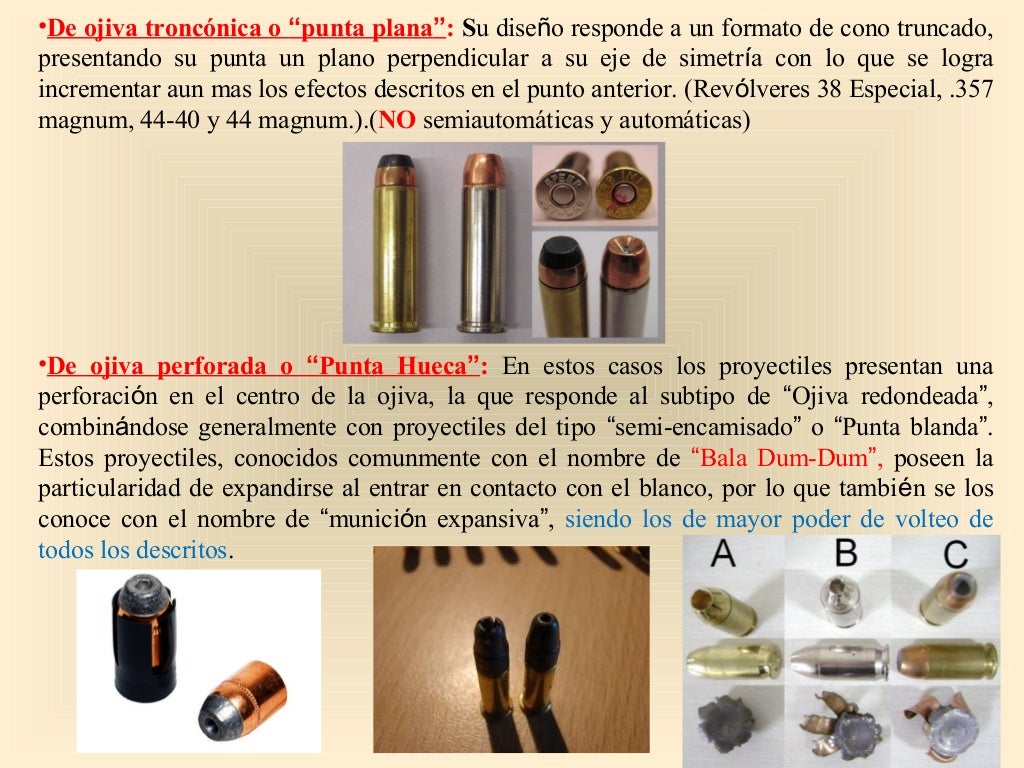 Balistica forense cartuchos