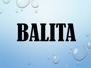 BALITA

 