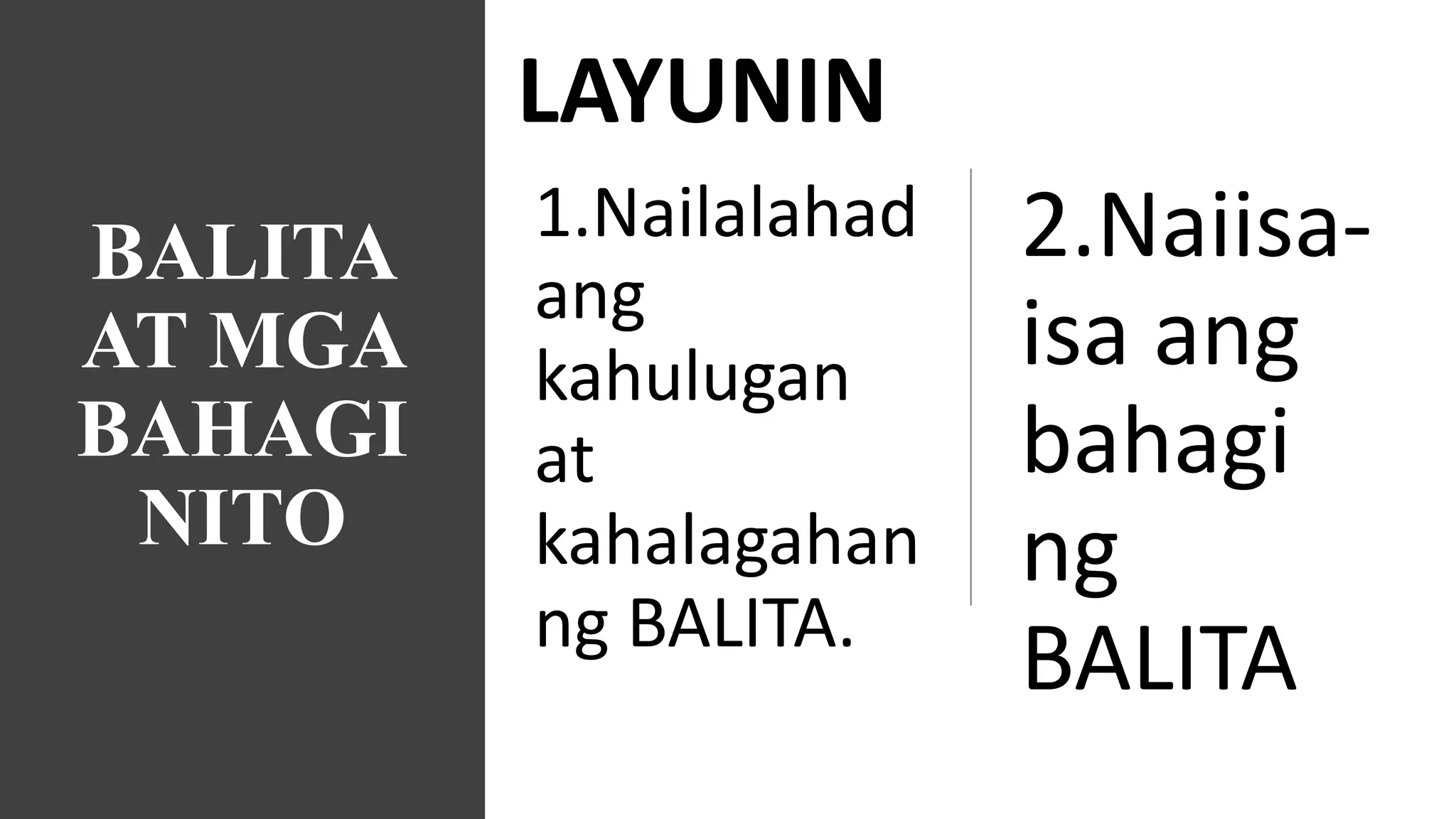 balita kahulugan at mga halimbawa nito.pptx