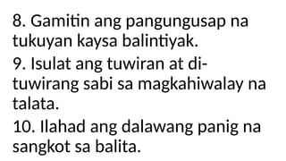 BALITA Grade 7 Filipino for third Quarter | PPTX