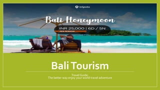 BaliTourism
Travel Guide:
The better way enjoy your world travel adventure
 