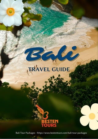 TRAVEL GUIDE
Bali
Bali
Bali Tour Packages - https://www.bestentours.com/bali-tour-packages
 