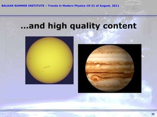 … and high quality content 