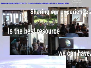 Sharing our experiences Is the best resource  we can have. 