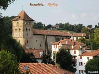 Espelette  l’église 