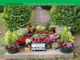 Arcangues   la   tombe   de   Luis   Mariano   ( 1914-1970 )   