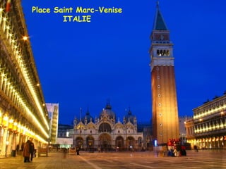 Place Saint Marc-Venise ITALIE 