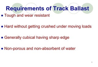 Track Ballast Specifications.pdf BALLAST-specification used IN IR ZONE.pptx