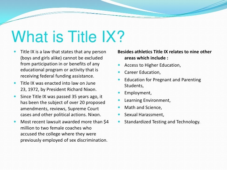 Ballentine Power Point Title IX Ballentine Power Point Title IX