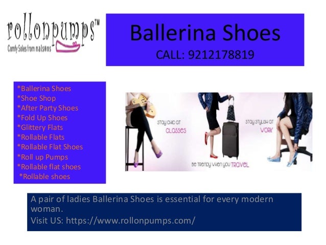 ladies fold up shoes