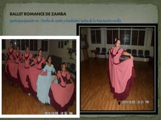 Ballet romance de zamba