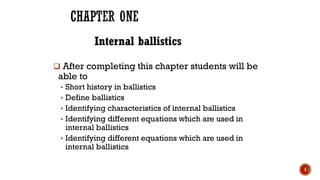 ballistic chapter one-INtro.pdf hsbnsjjnsnneee | PDF