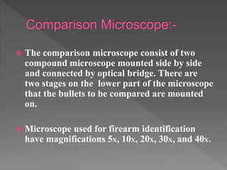 Forensic Ballistics | PPTX
