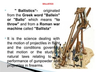 Comprehensive Overview of Ballistics: Internal, External, and Terminal ...