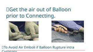 Balloon Angioplasty Basics (Ahmed AlRefaiy). | PPTX