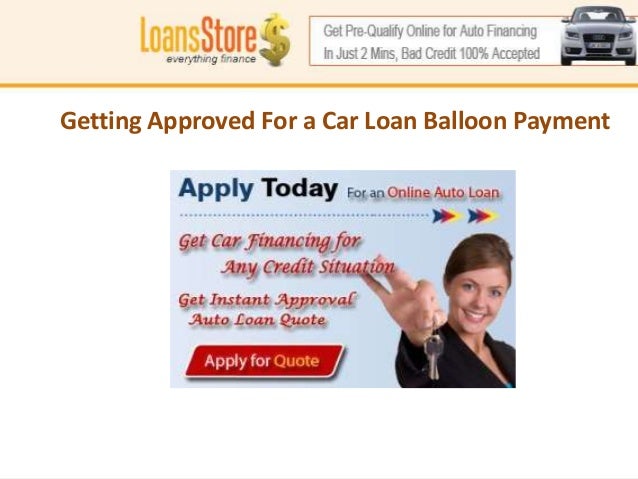 Balloon Payment On Cars 82