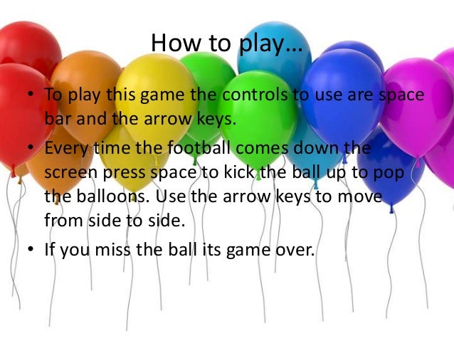 Balloon Pop Balloon Pop