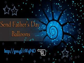 Same Day Fathers Day Balloons Delivery