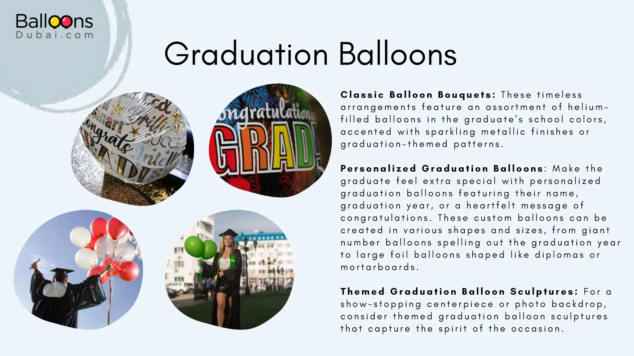 Introduction To Graduation Balloons In Dubai | PPTX