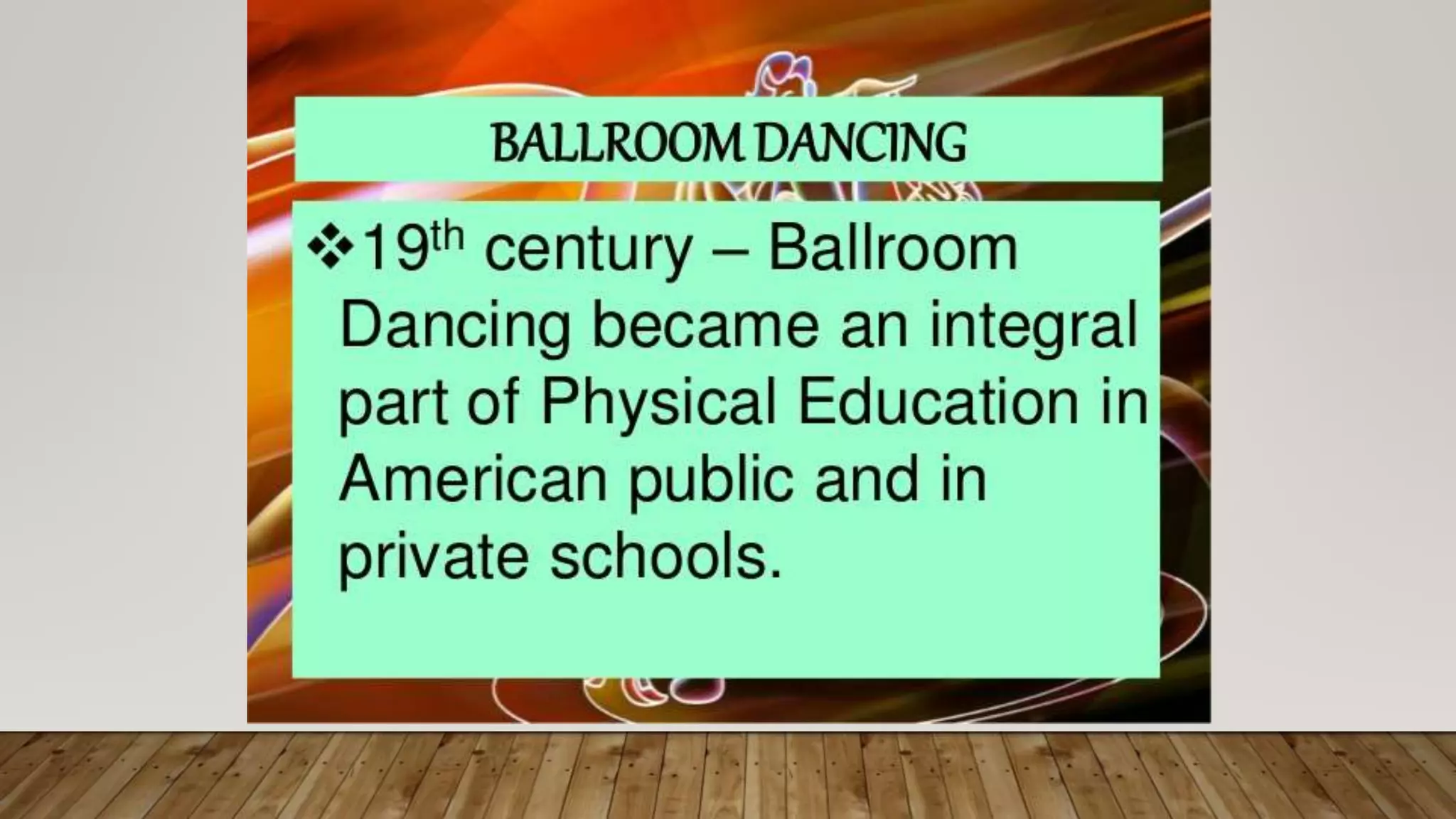 Types of Ballroom Dancing