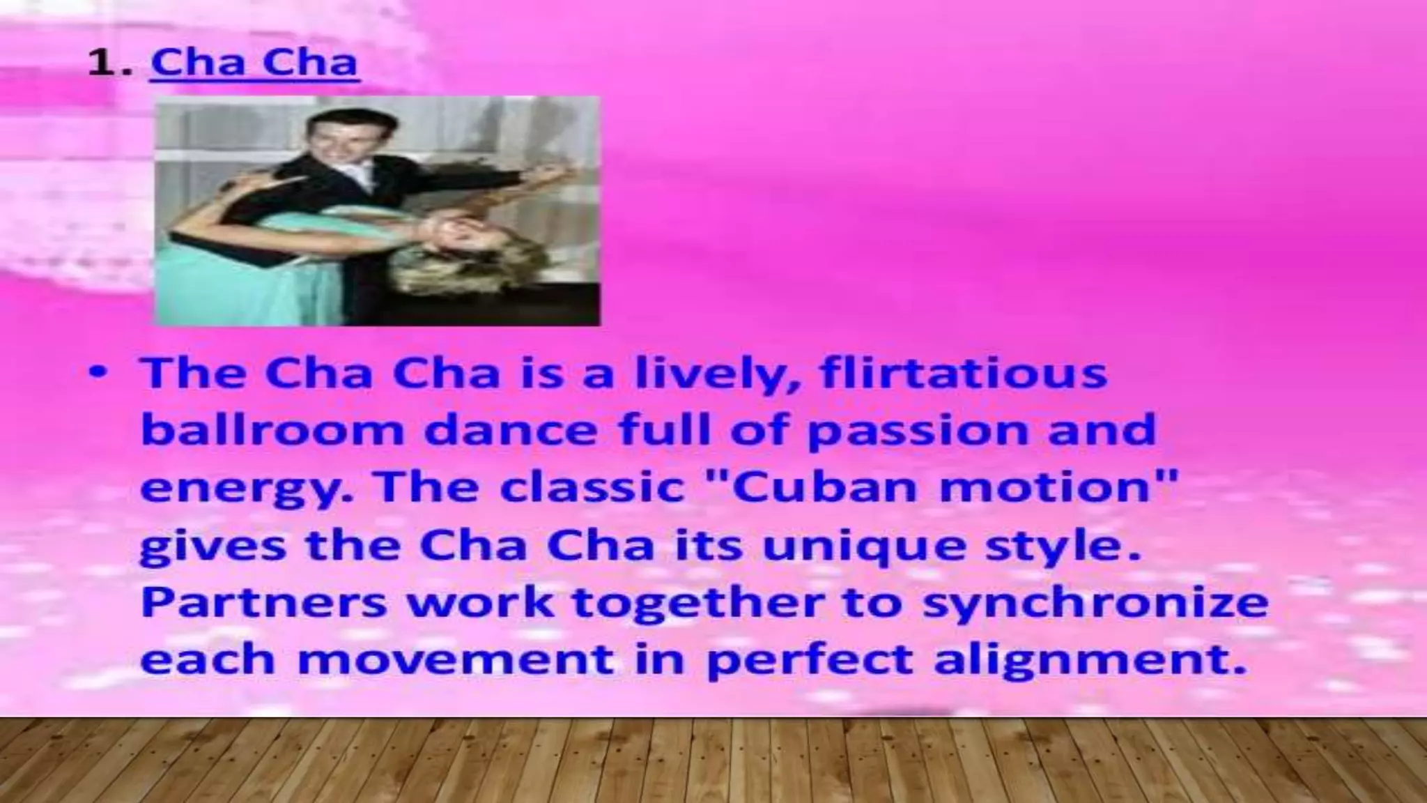 Types of Ballroom Dancing