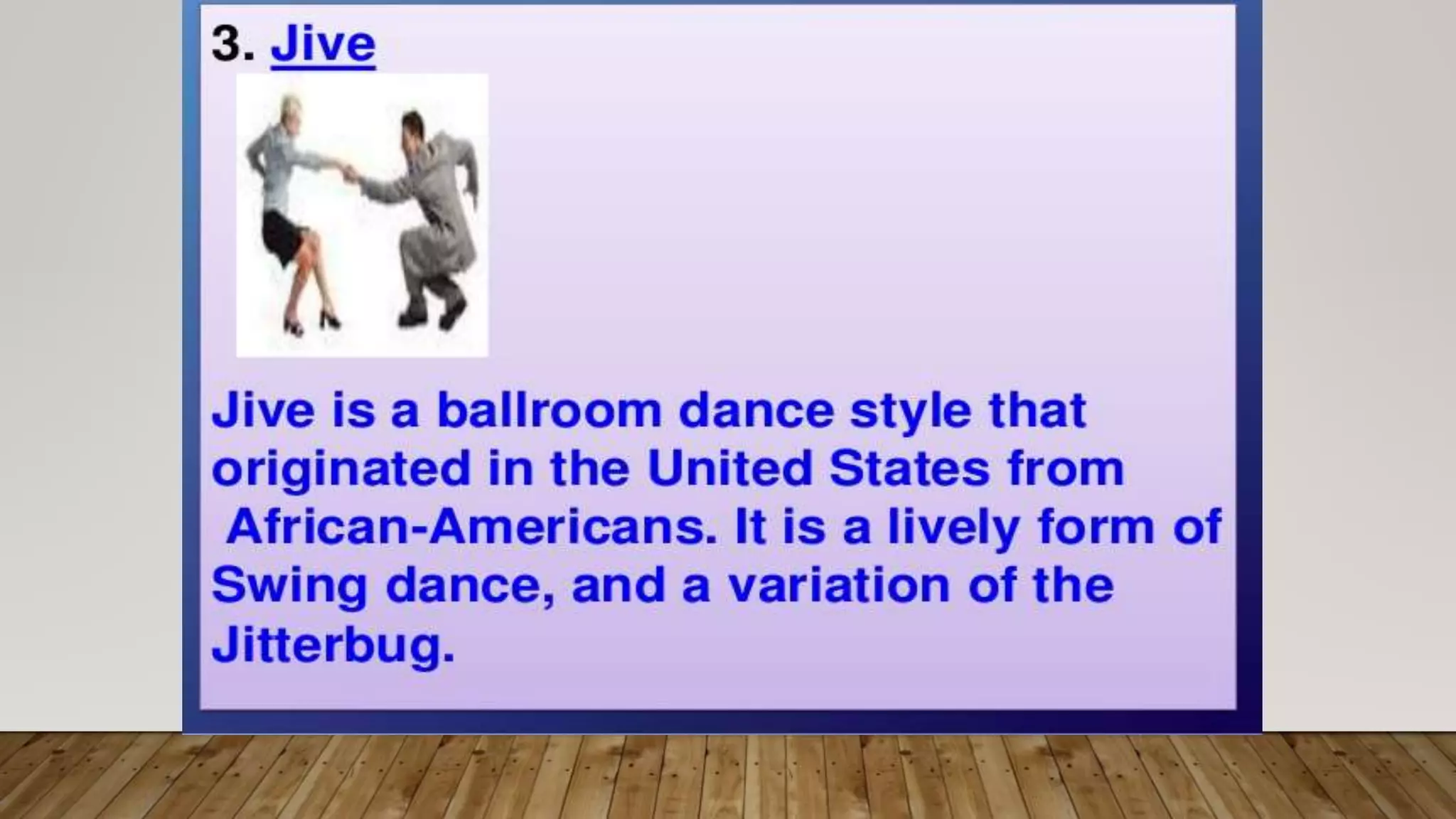 Types of Ballroom Dancing