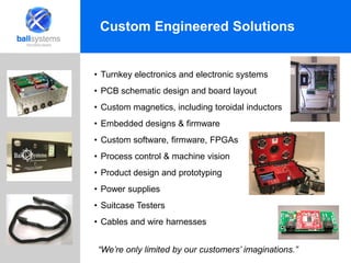 Ball Systems Overview