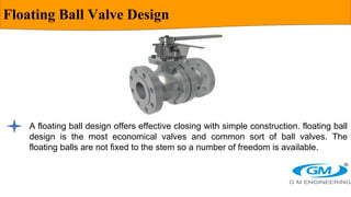 Floating Ball Valve Design
A floating ball design offers effective closing with simple construction. floating ball
design ...