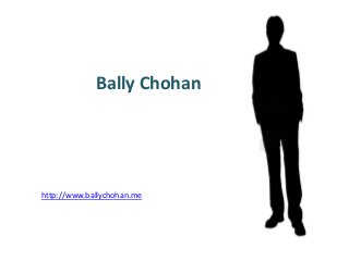 Bally Chohan
http://www.ballychohan.me
 