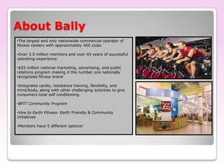 Bally Total Fitness | PPT