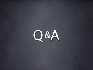 Q &A
 
