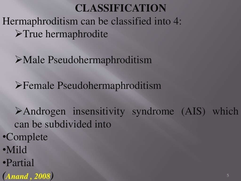 Hermaphroditism