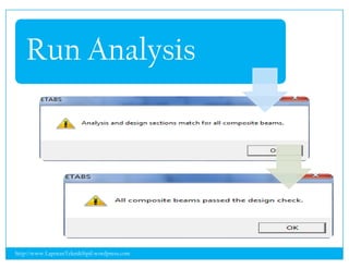 Run Analysis
http://www.LaporanTeknikSipil.wordpress.com
 