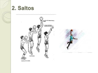 Velocidad gestual o a cíclica.Ejercicios en el baloncesto