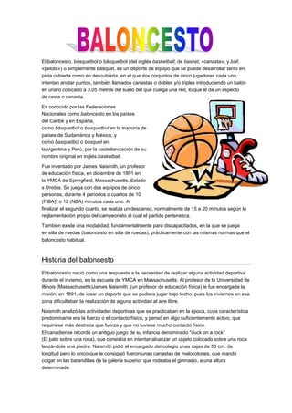 Baloncesto