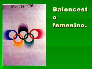 Baloncesto femenino. 