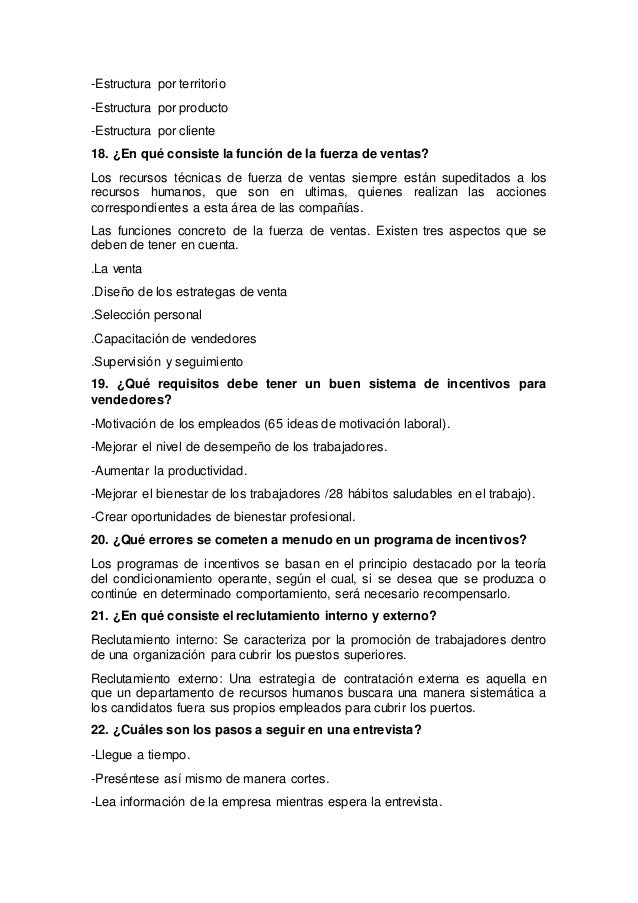Balotario de preguntas antecedentes históricos de las ventas