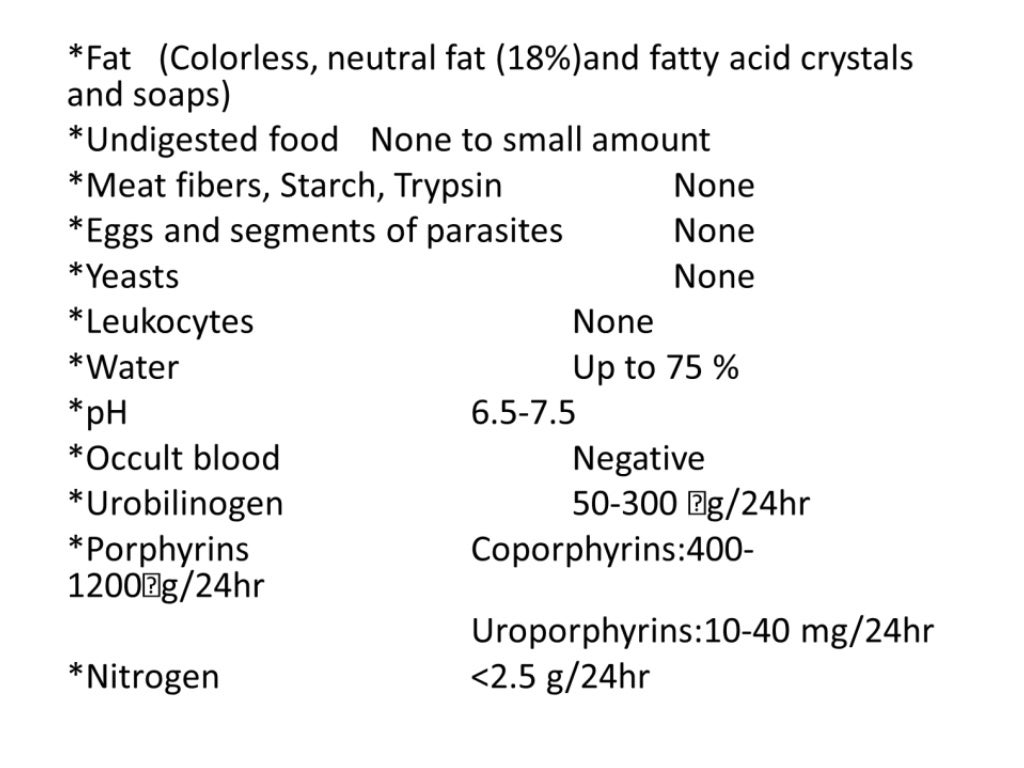 stool analysis