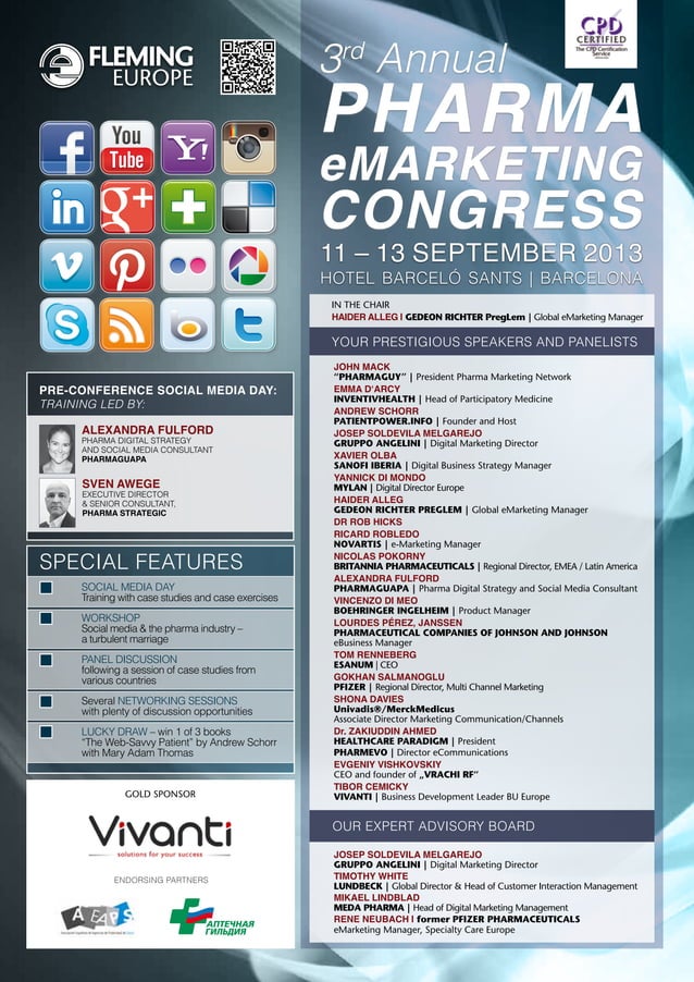 Fleming Europe Agenda 3rd Emarketing Pharma Pdf