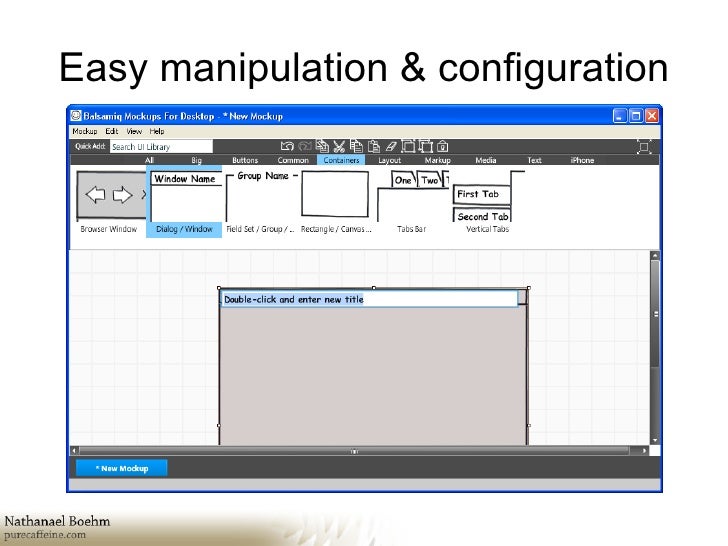 Download Balsamiq Mockups: User interface screen design tool