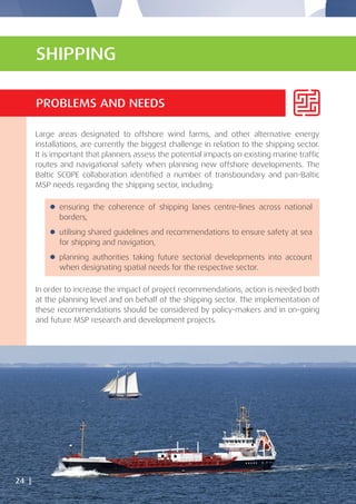 Recommendations on Maritime Spatial Planning Across Borders
