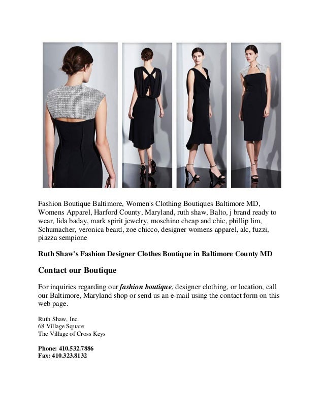 Baltimore MD Womens Apparel Harford County