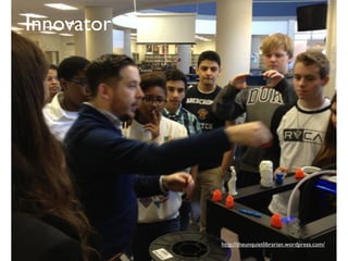 Innovator
http://theunquietlibrarian.wordpress.com/
 