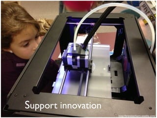 Support innovation
http://brewsterkorn.weebly.com/
 